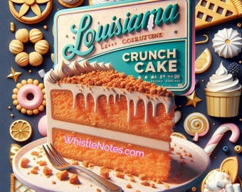 Louisiana Crunch Cake Vegan Parfum | Perfume | Body Oil | Gourmand | Dessert | Candle| Lotion| Organic | Sugar Me Sweet | Endless Glow