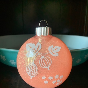 Pyrex Gooseberry inspired Christmas ornament