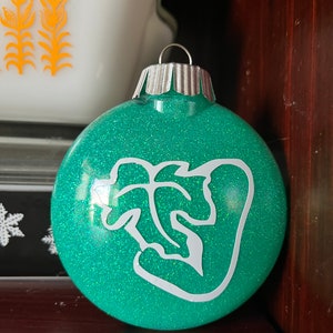 Vintage “Fetus” Pyrex Christmas ornament
