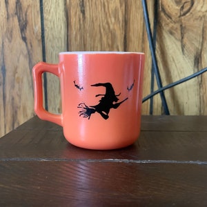 Hazel Atlas Halloween Witch Decal