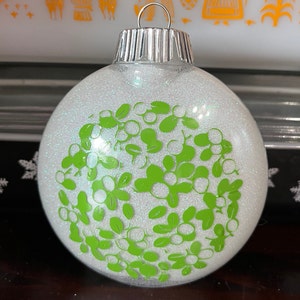 Verde Pyrex Inspired Ornament