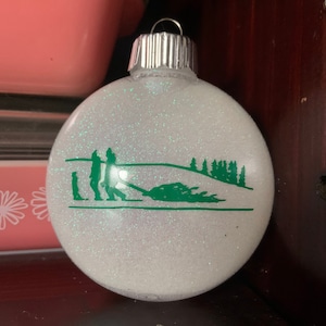 Seasons Greetings Pyrex inspired Ornament