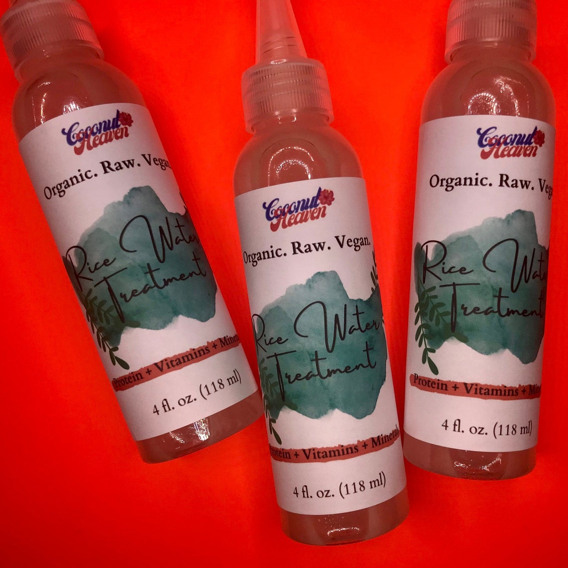 Organic Rice Protein Hair Growth Treatment Etsy