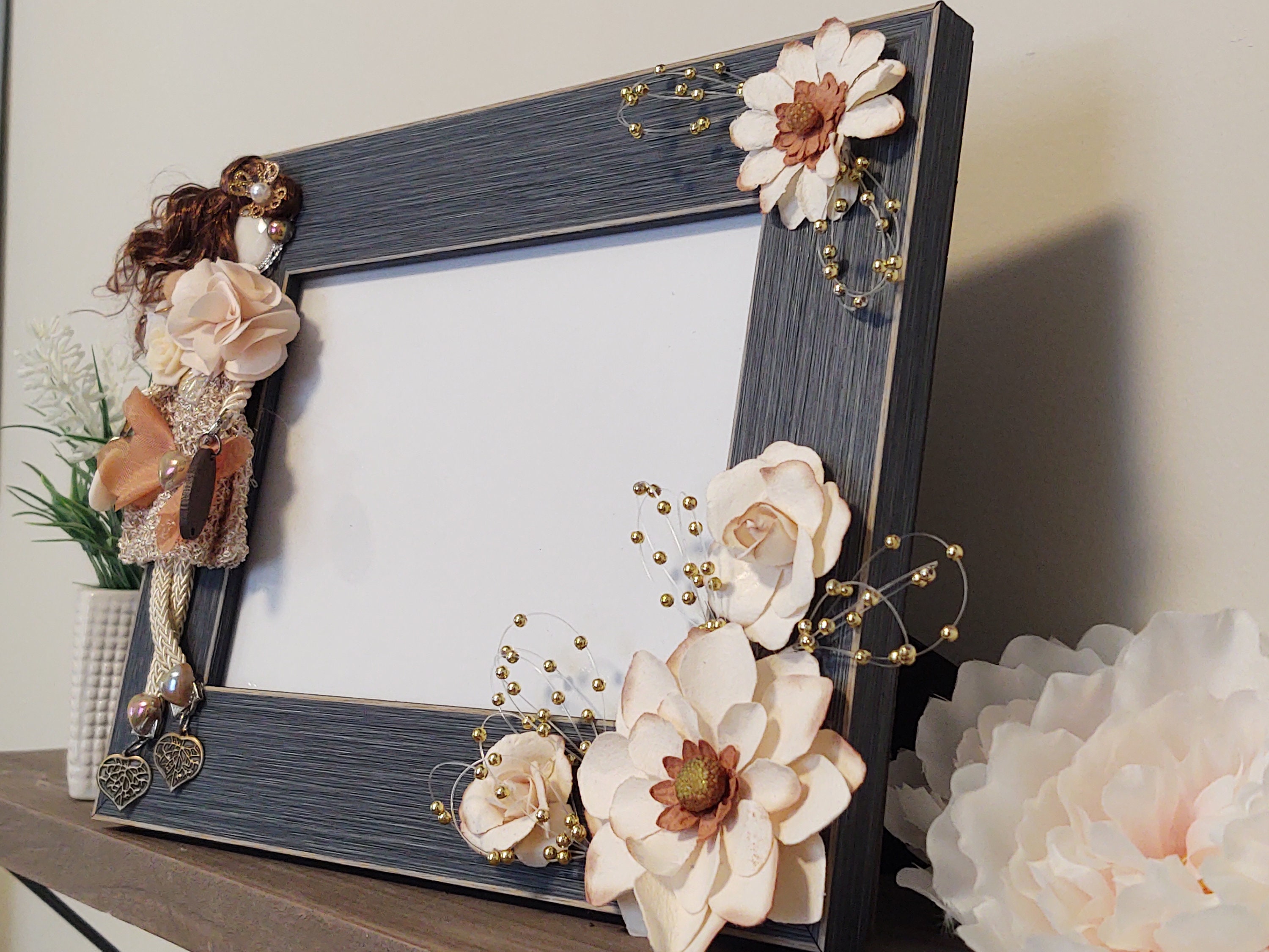Decorative picture frame Wall decor Etsy