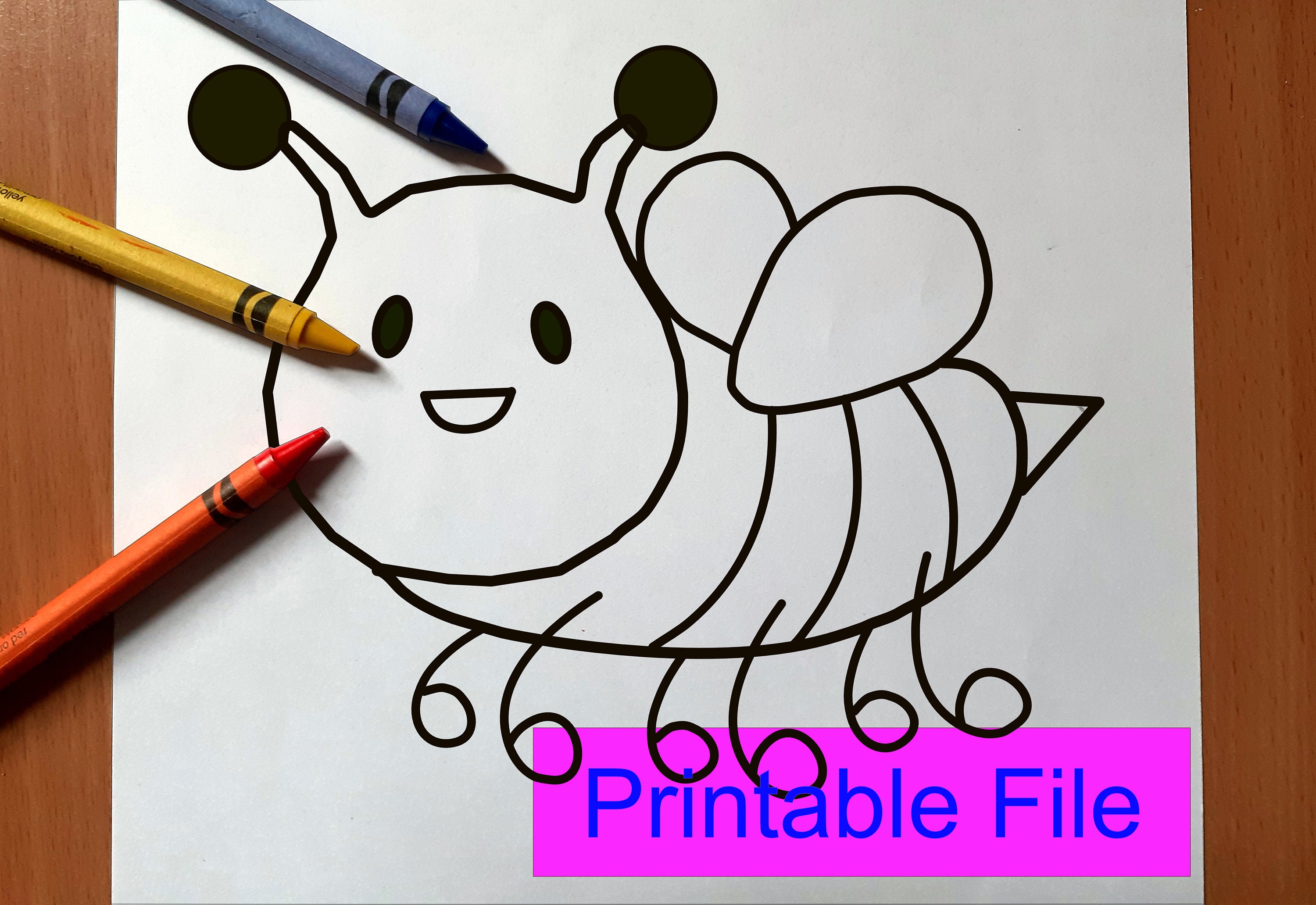 Kids coloring book Printable coloring pages PDF pack of 8 | Etsy