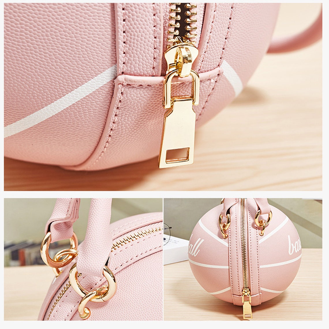 Pink basketball bag new basketball purse crossbody bags Etsy