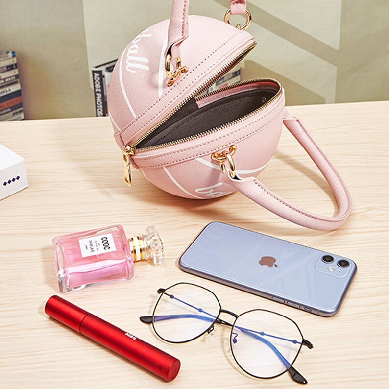 Pink basketball bag new basketball purse crossbody bags Etsy