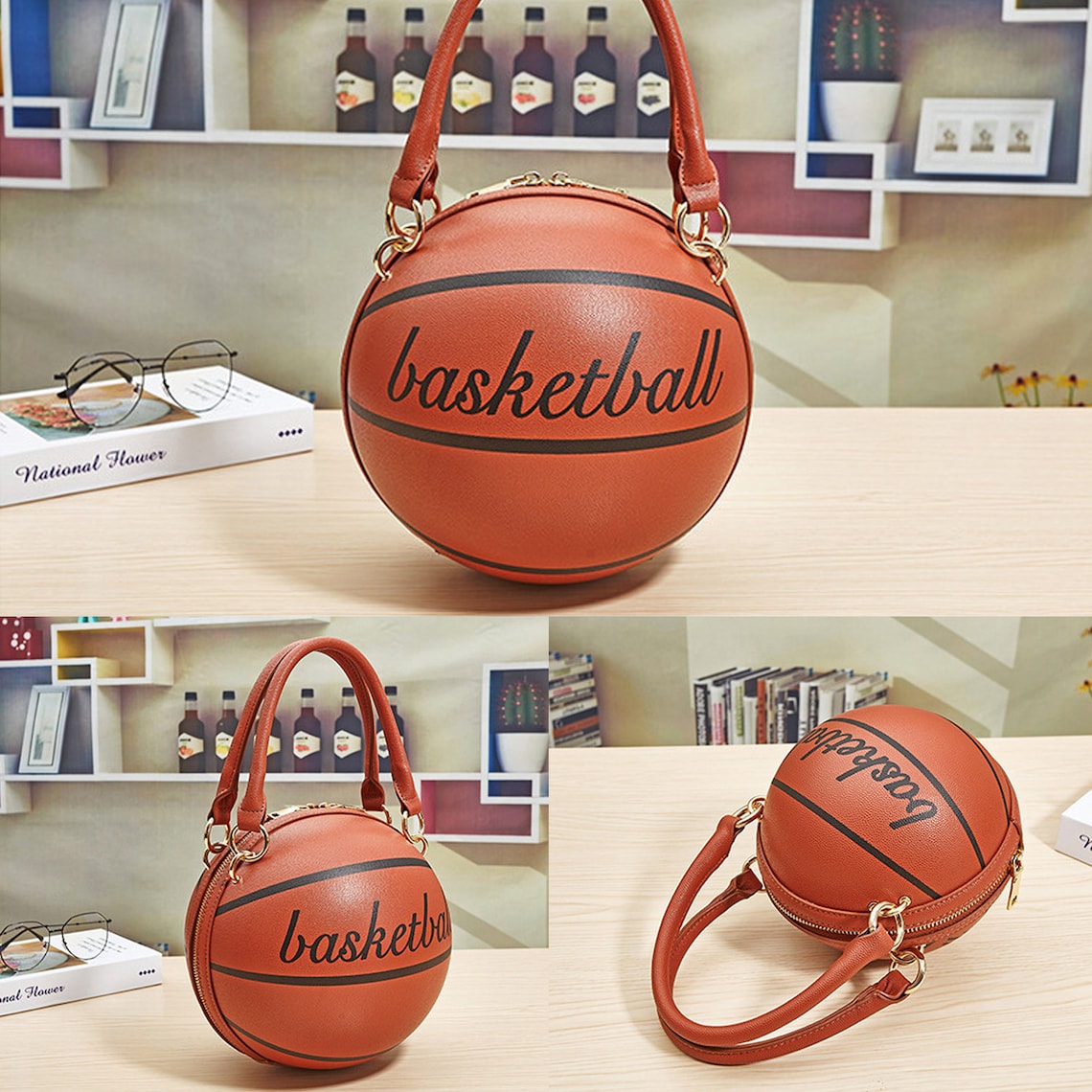 mini basketball purse