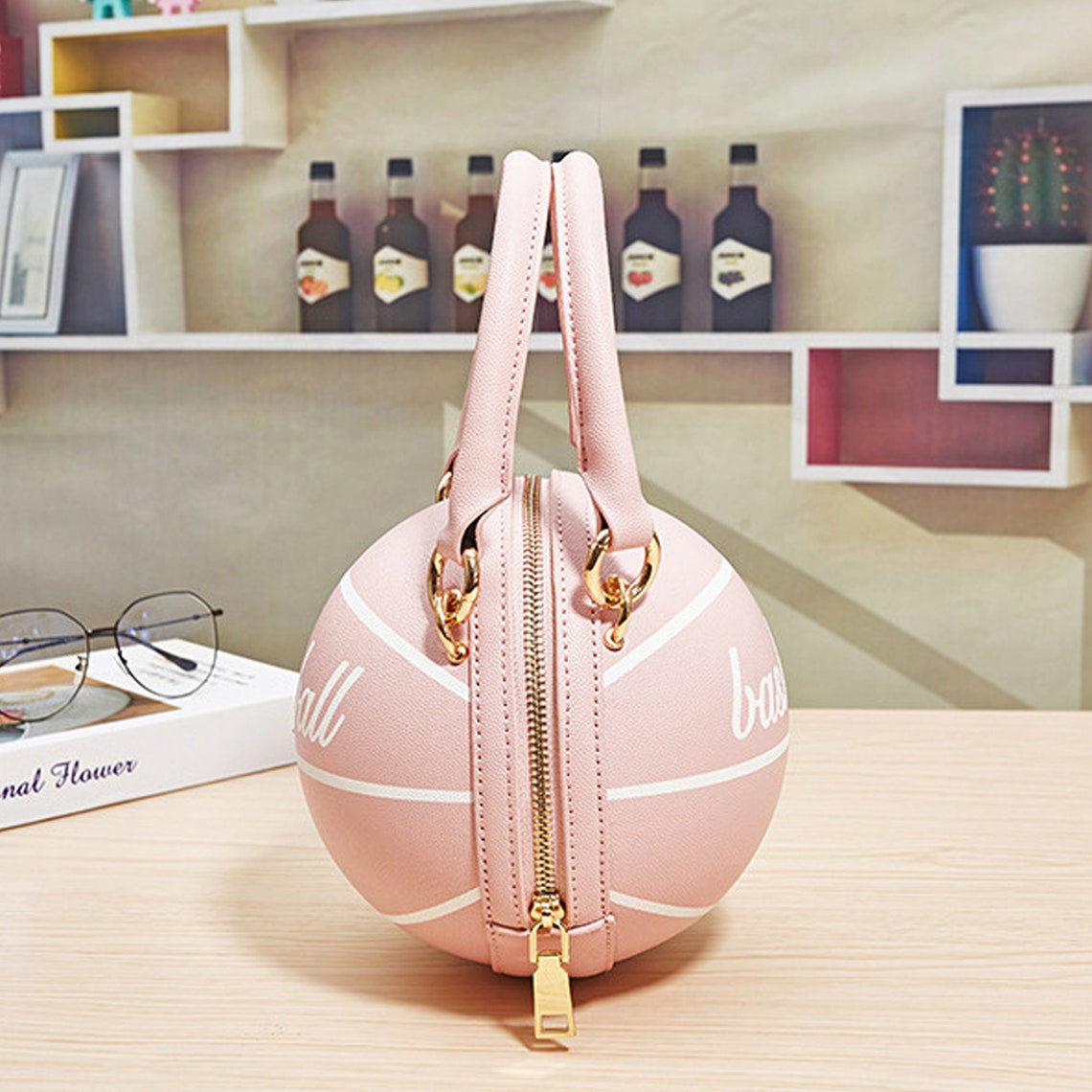 Pink basketball bag new basketball purse crossbody bags Etsy