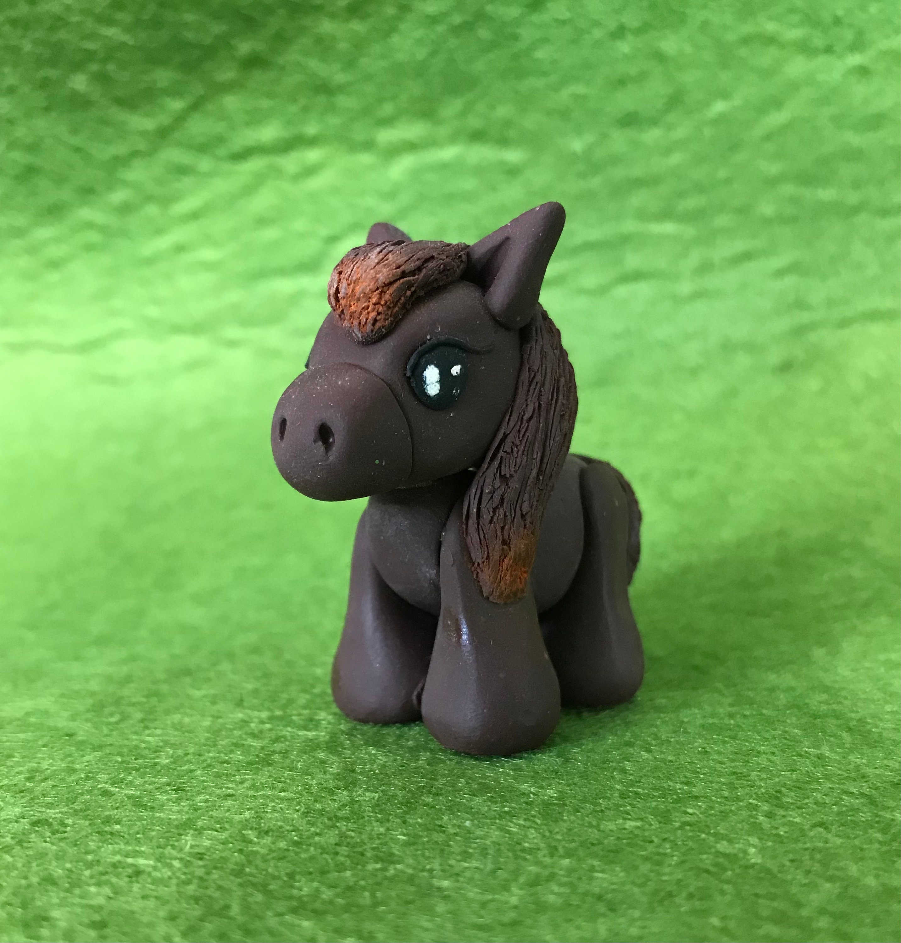 Cheval en Fimo Personnalisé