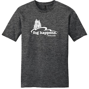 Koszulka Fog Happens Sewanee | Heathered Charcoal