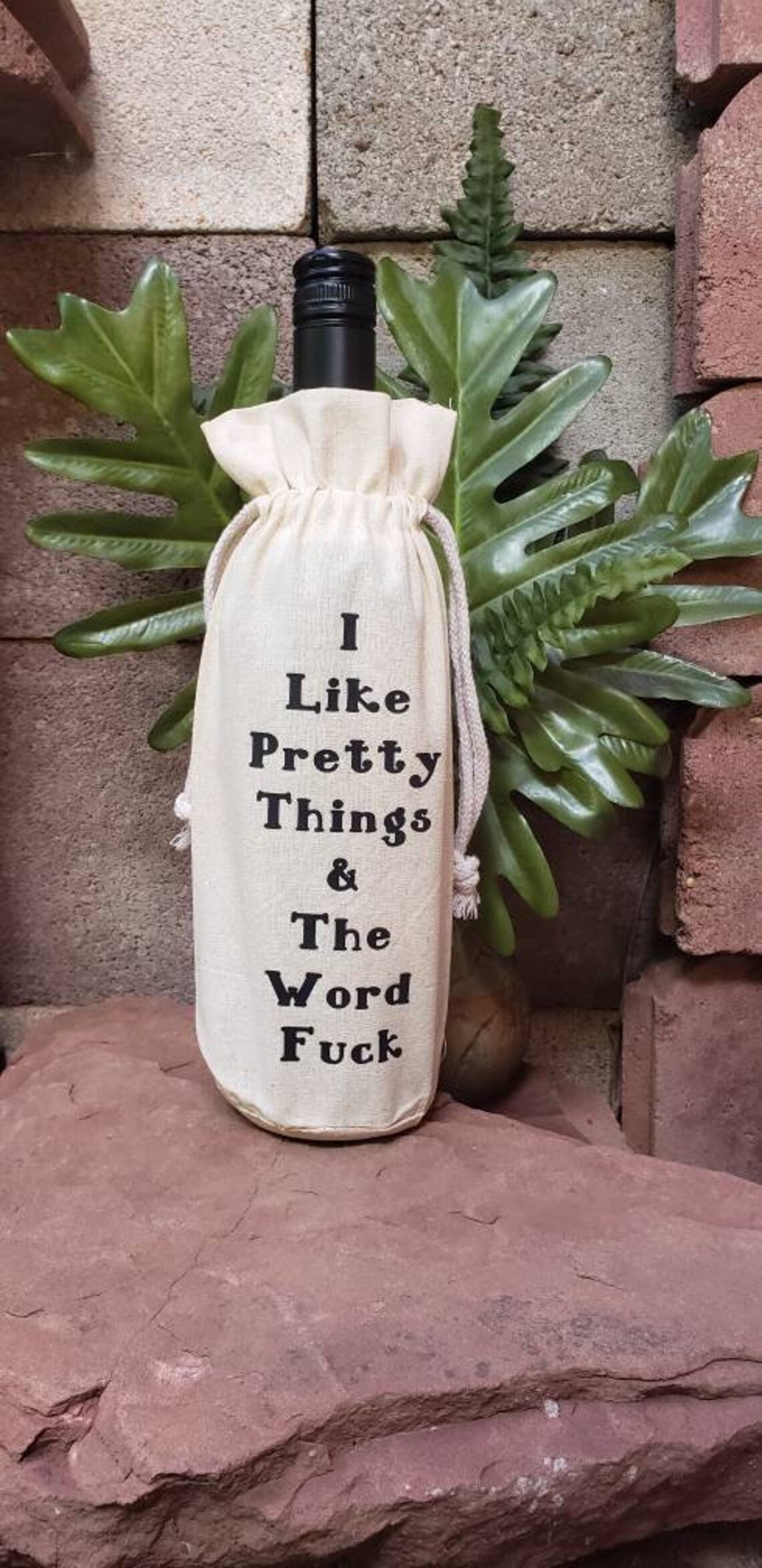 Wine Bottle Gift Bag Liquor Bottle Bag Champagne Bottle Etsy