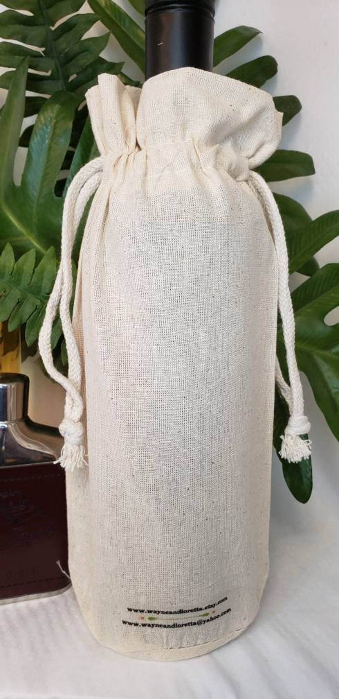 Wine Bottle Gift Bag Liquor Bottle Bag Champane Gift Bag Etsy