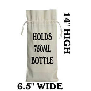 Funny 750ml Whiskey Bottle Bag, Best Friend Birthday Celebration Party Favors, Single Bottle Carrier Tote, Sarcastic Adult Alcohol Gag Gifts image 4