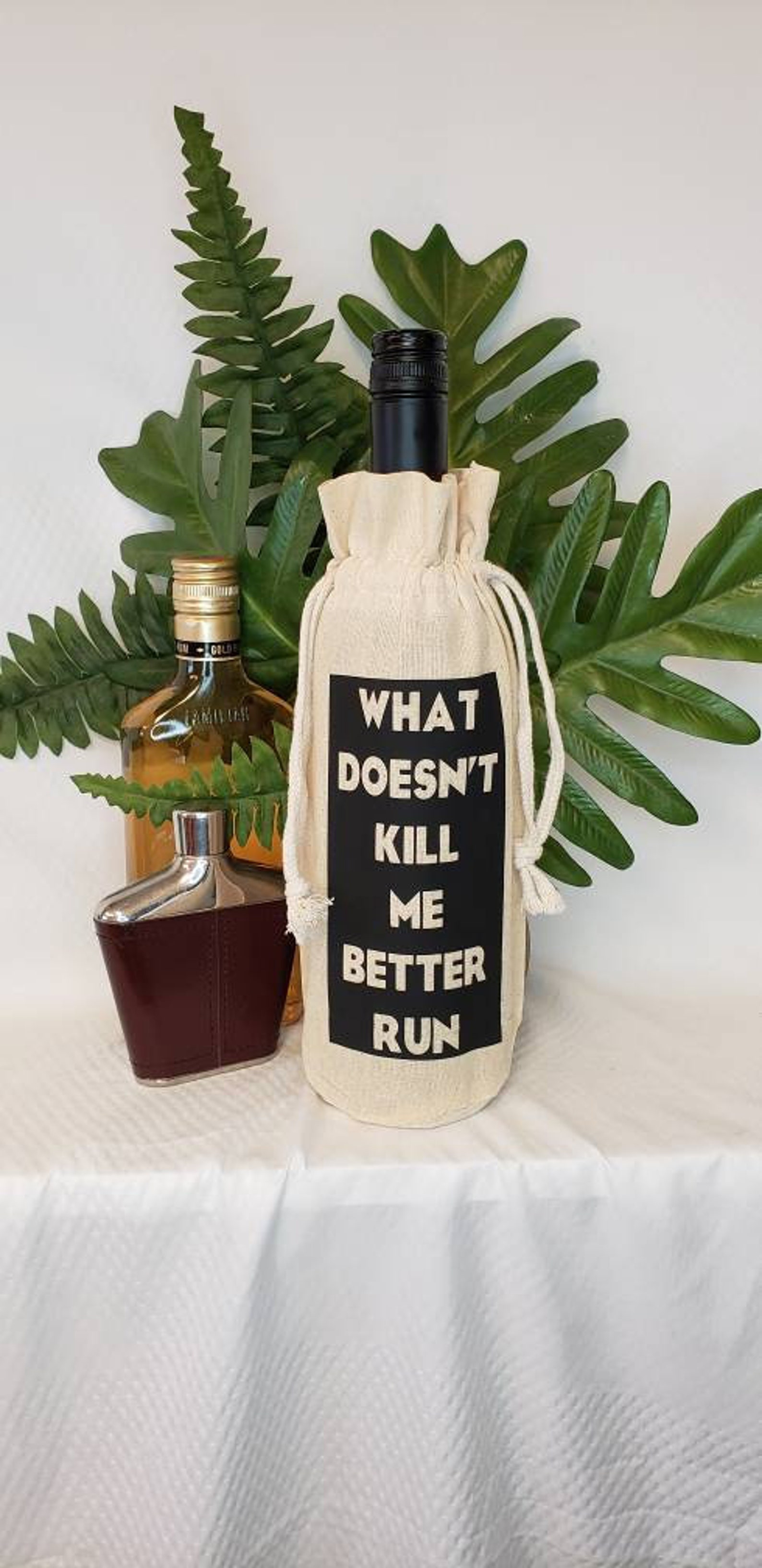 Wine Bottle Bag Liquor Bottle Gift Party Favors Hostess Etsy