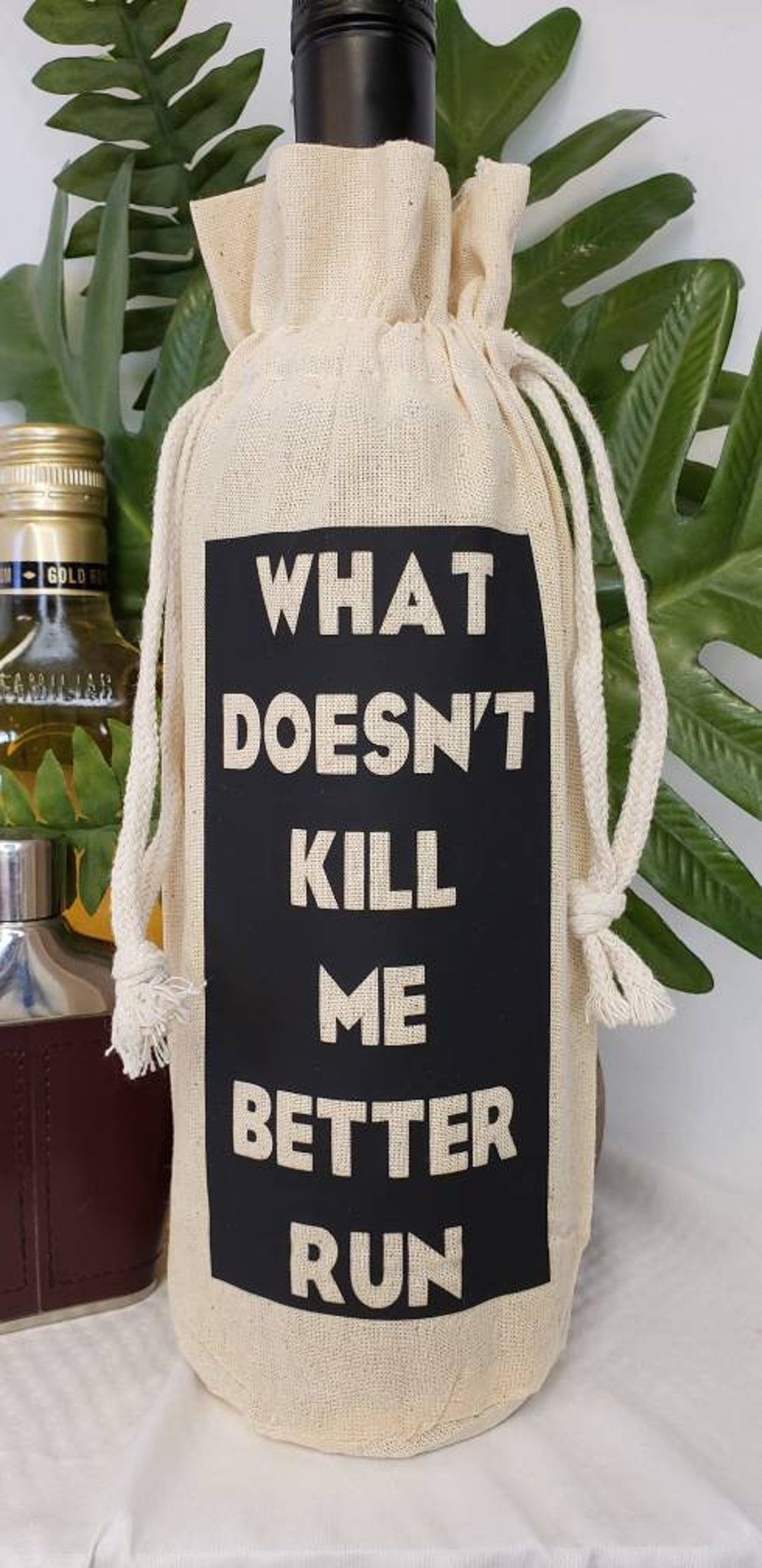 Wine Bottle Bag Liquor Bottle Gift Party Favors Hostess Etsy