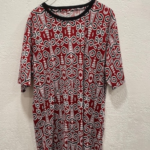 Traditional motif Dayak, Indonesia, Borneo T-shirt
