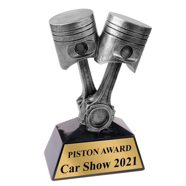 Piston Trophy Etsy