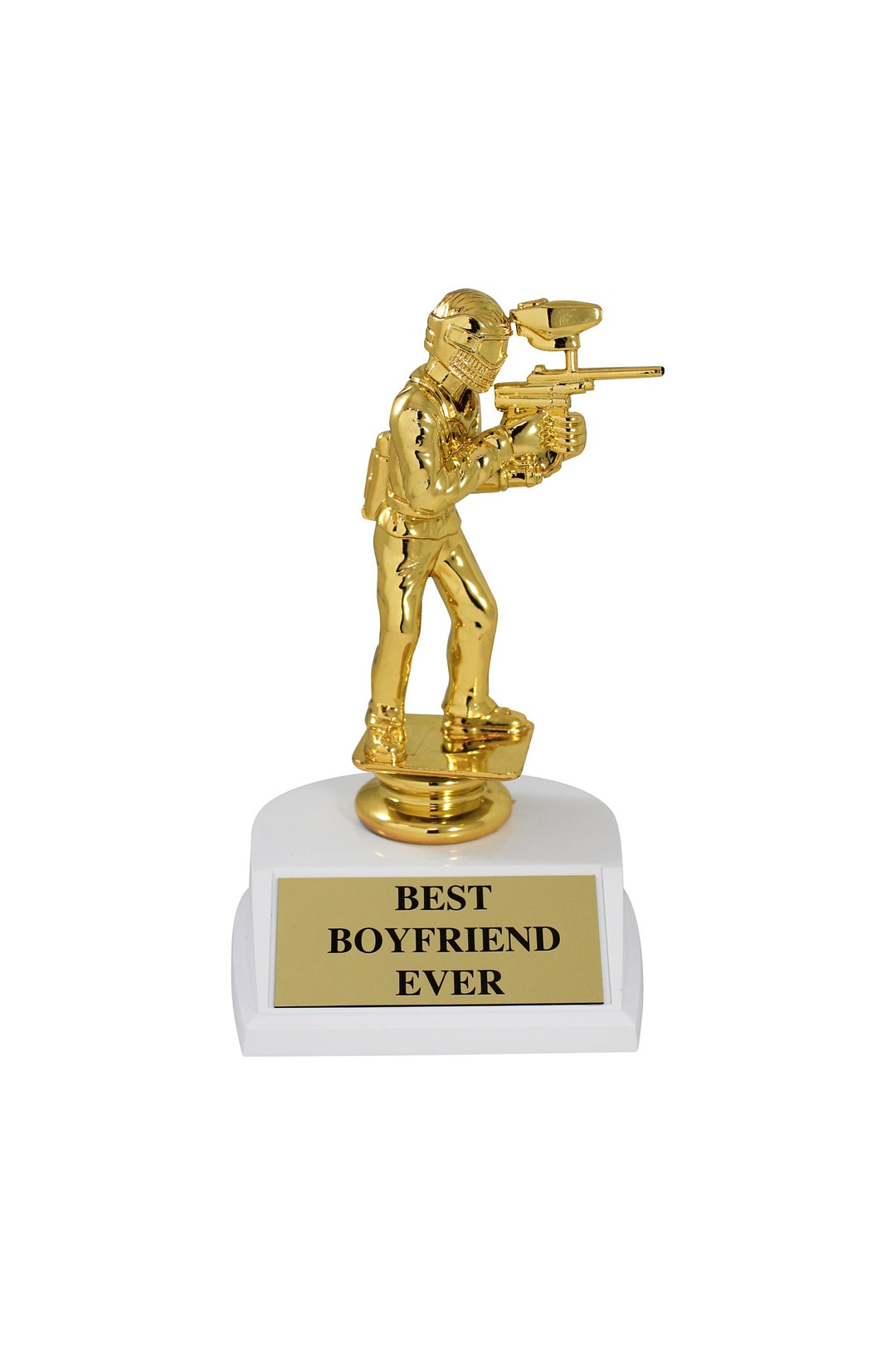 Soldier Boyfriend Trophy Best Boyfriend Ever Gold Trophy Etsy