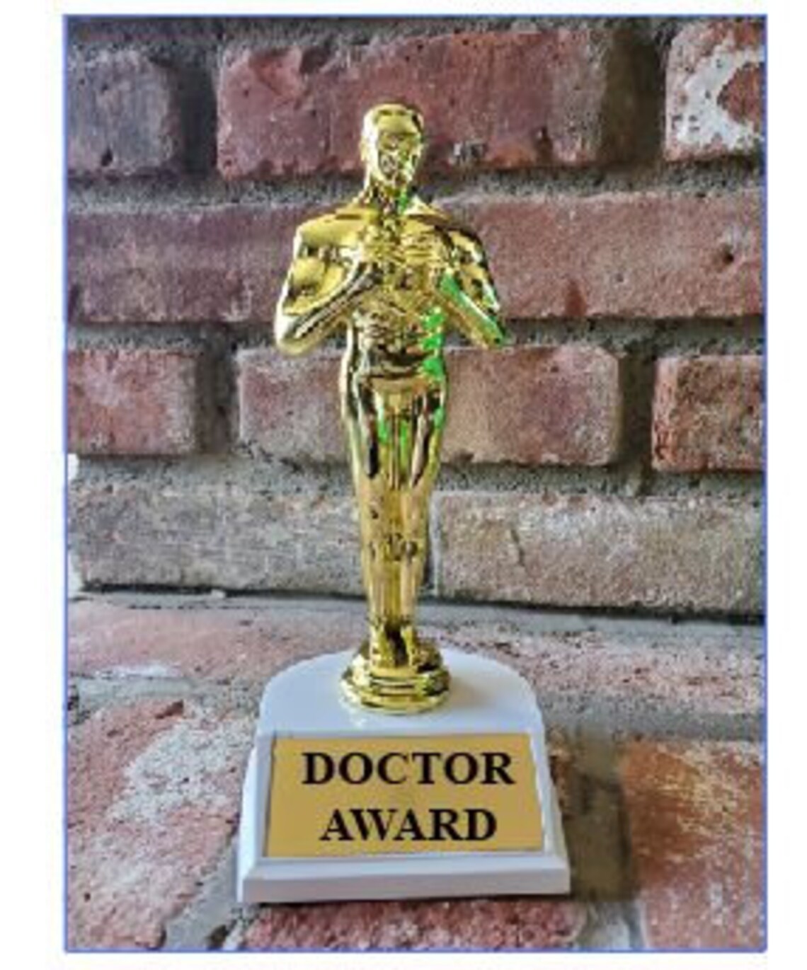 Doctor trophy Personalized Award Trophy best healthcare Etsy