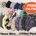 Face Mask with Nose Wire Filter Pocket Cotton Washable | Reusable | Adult Face Mask USA | Customhappiness Cute Face mask | Face Mask Men 