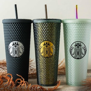 Personalized Cup Studded Tumblers, 24oz Custom Name Coffee Tumbler with Straw, Glow in the Dark Cup Boyfriend Holliday Gift for him