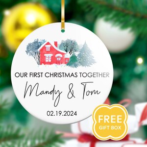 Custom Christmas Gifts for Couples | Family Christmas Ornament| Children&#39;s Christmas Ornament Gift for kid | Personalized Holiday Decoration