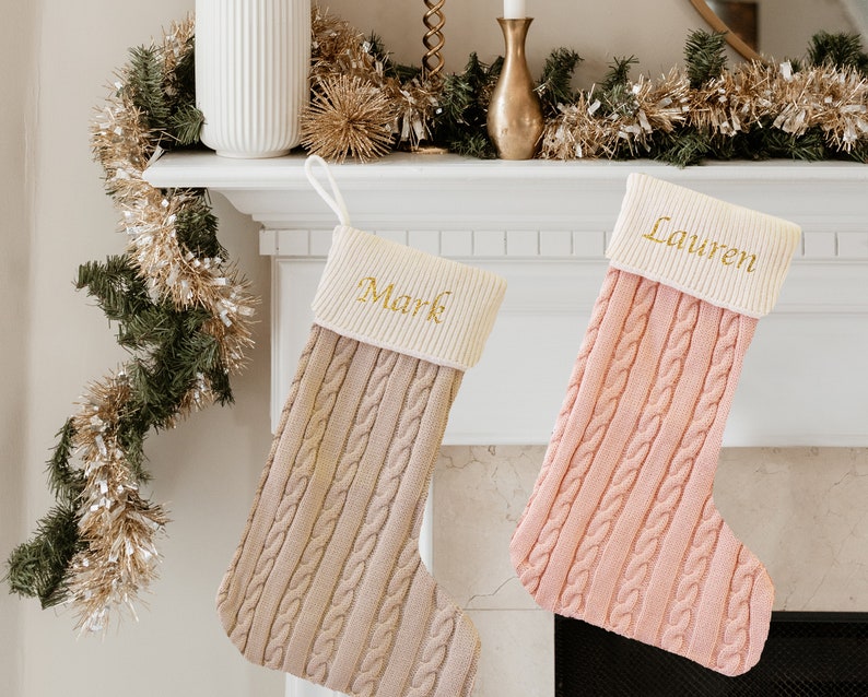 Personalized stocking Custom name stocking Gift for kids Etsy