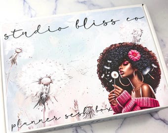 Summer 2026 50th Birthday Bliss Squad Planner Sesh Box, Stationery, Stickers & Planning Box *NO CODES*