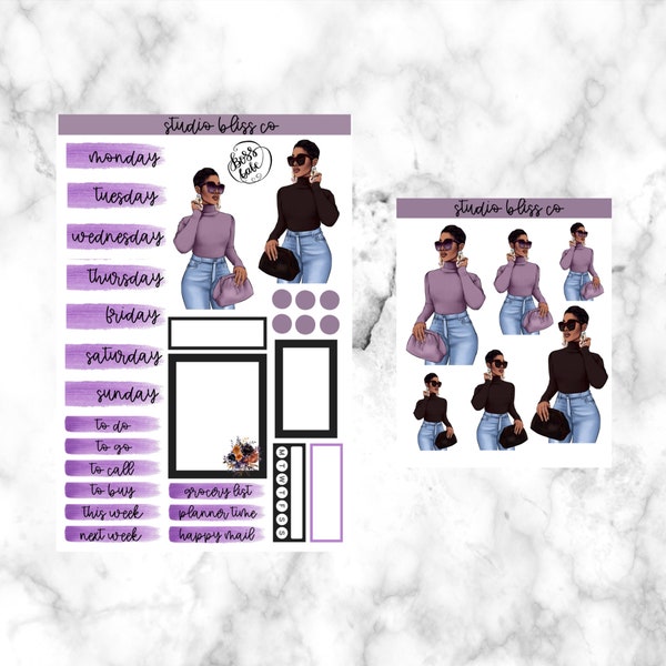 Boss Vibes Lavender Bliss | Weekly Mini Kit | Dolls