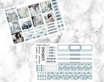 Planner Stickers, Hobonichi Cousin Sticker Kit, Weekly Sticker Kit, Old Hollywood Glam