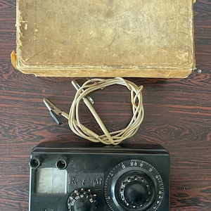Resistance Indicator MMV (Wheatstone) Device Vintage