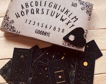 Mini Tavola Parlante Ouija Di Halloween E Tarocchi - Casa Delle Bambole Stampabile In Scala 1:6 Da Scaricare - Italia - Foto 7