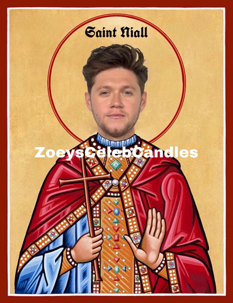 Niall Horan Prayer Candle Etsy