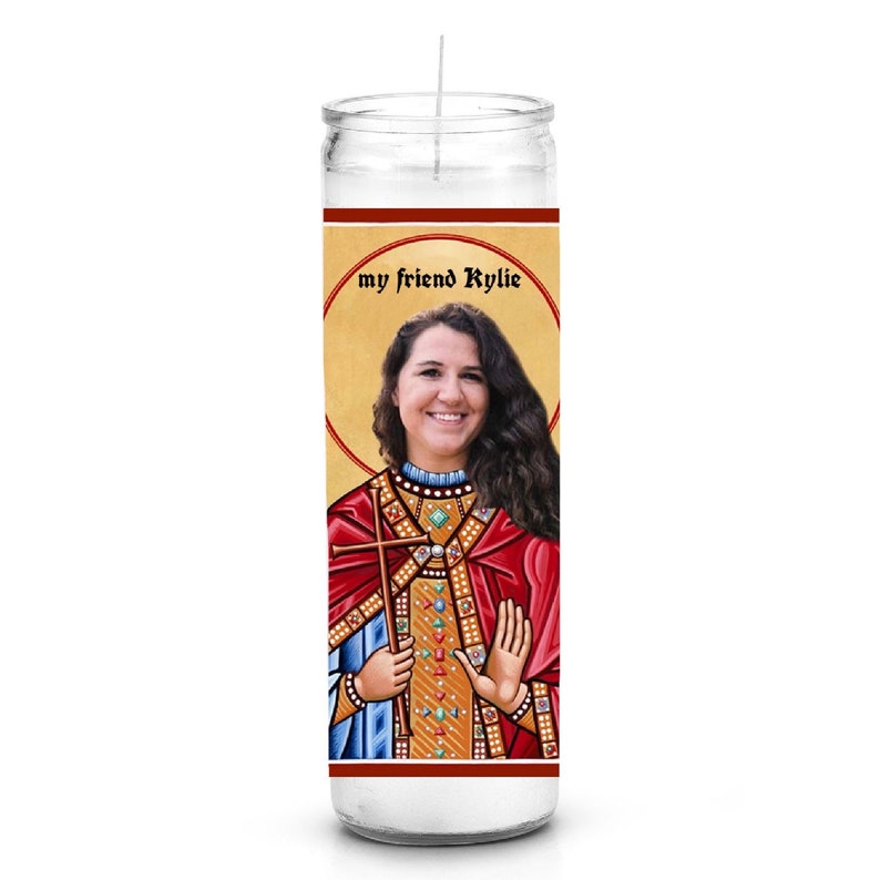 Personalized Prayer Candle Etsy