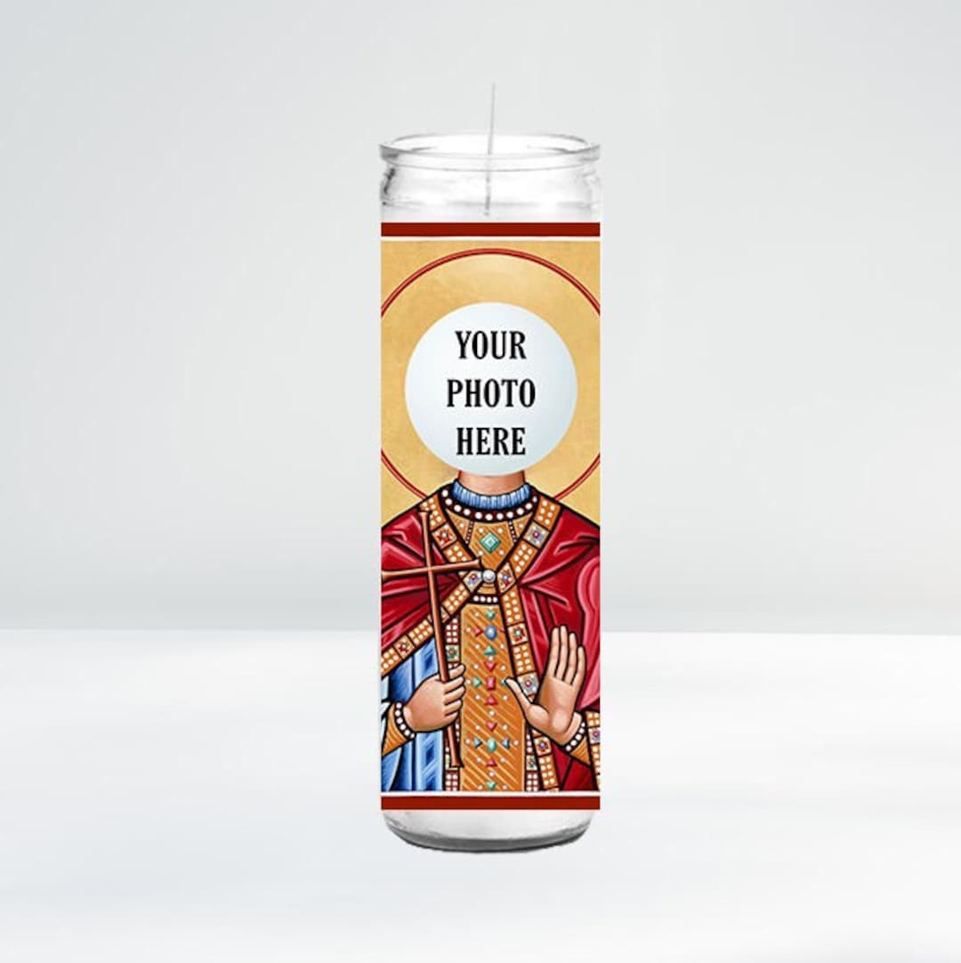 Personalized Prayer Candle Etsy