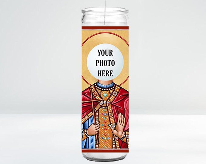 Personalized Prayer Candle Etsy