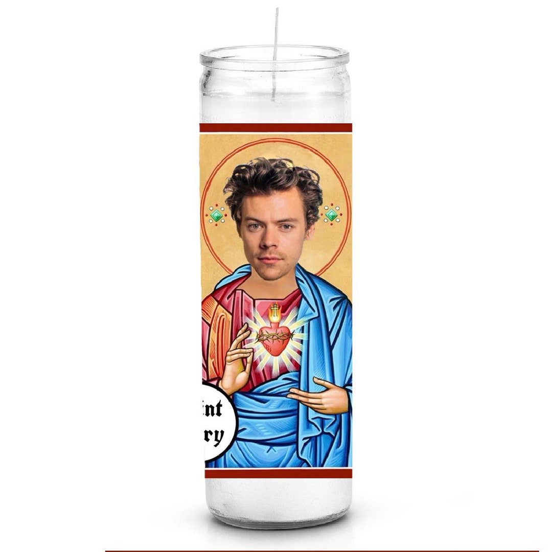 Harry Styles Prayer Candle Etsy UK