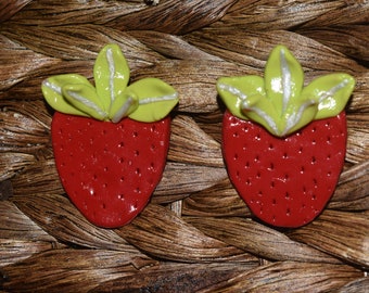 Strawberry Stud Earrings