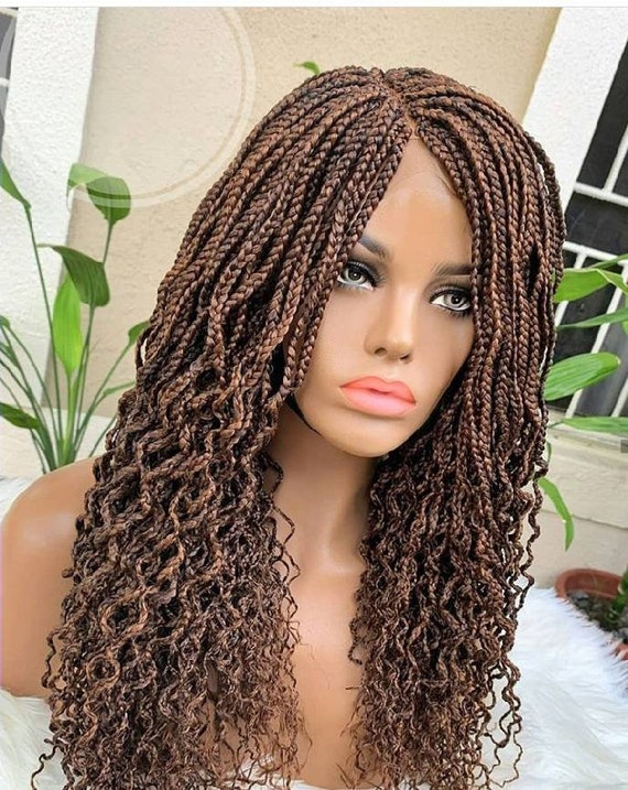 Box Braided Wig ,bob Braided Wig Ombre Wigs Cornrow Wig Lace Wigs Passion  Twists Wig Dreadlocks Fauxlocs Wig Wigs for Black Women Short Wigs 