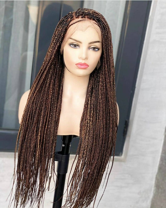Braided Wig,cornrow Wig Box Braided Wig Ombre Wigs Passion Twists Wig Faux  Locs Wig Goddess Locs Wig Senegalese Twists Wig Lace Front Wigs 