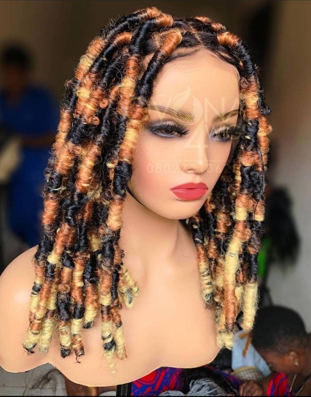 Butterfly Locs Wig,dreadlocks Wig Full Lace Wig Goddess Locs Soft