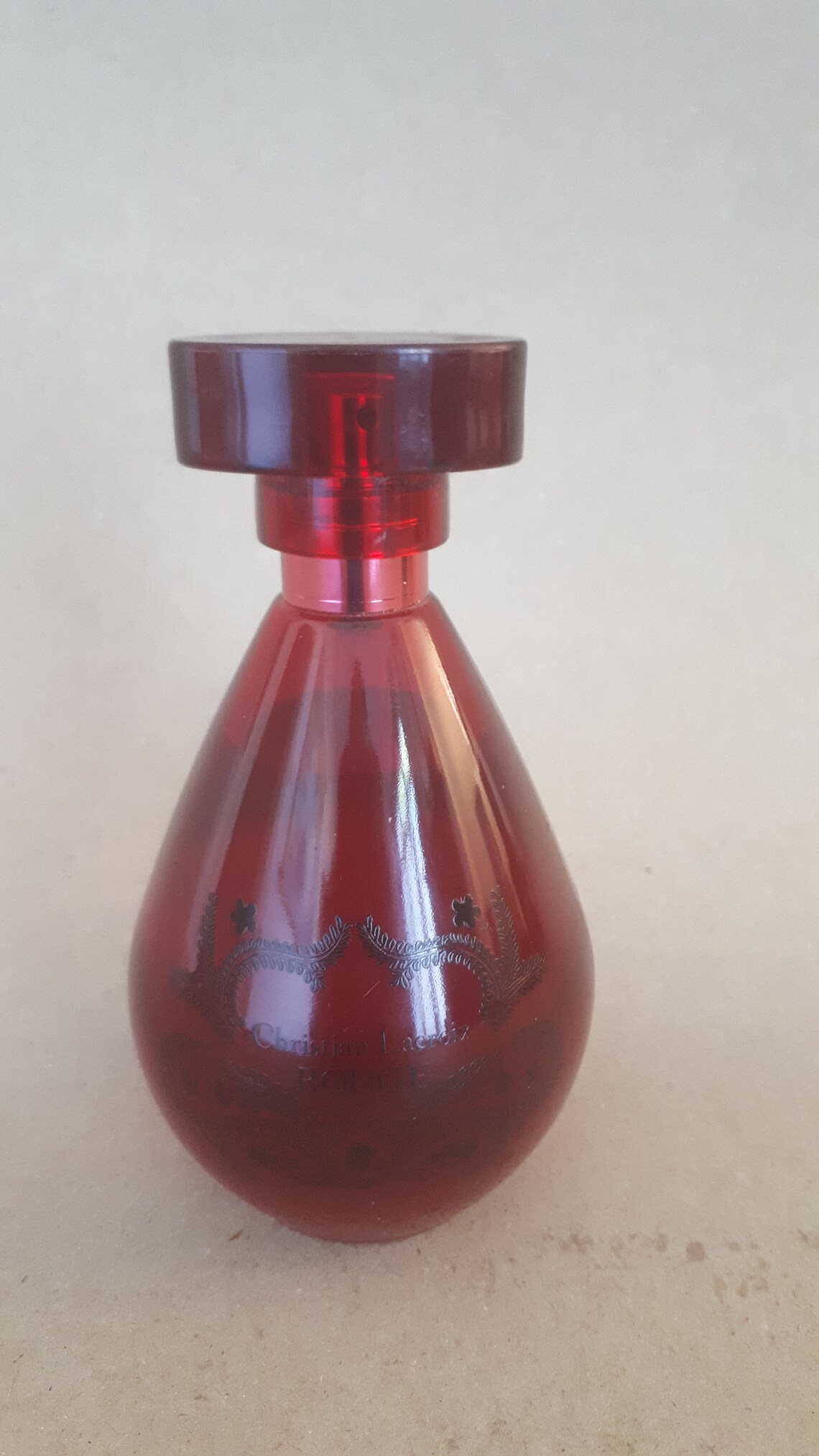 A vintage perfume rouge by Christian la Croix edp 50ml used | Etsy