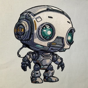 Machine Embroidery File - Robot AI