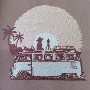 ミシン刺繍ファイル キャンピングバスローズ