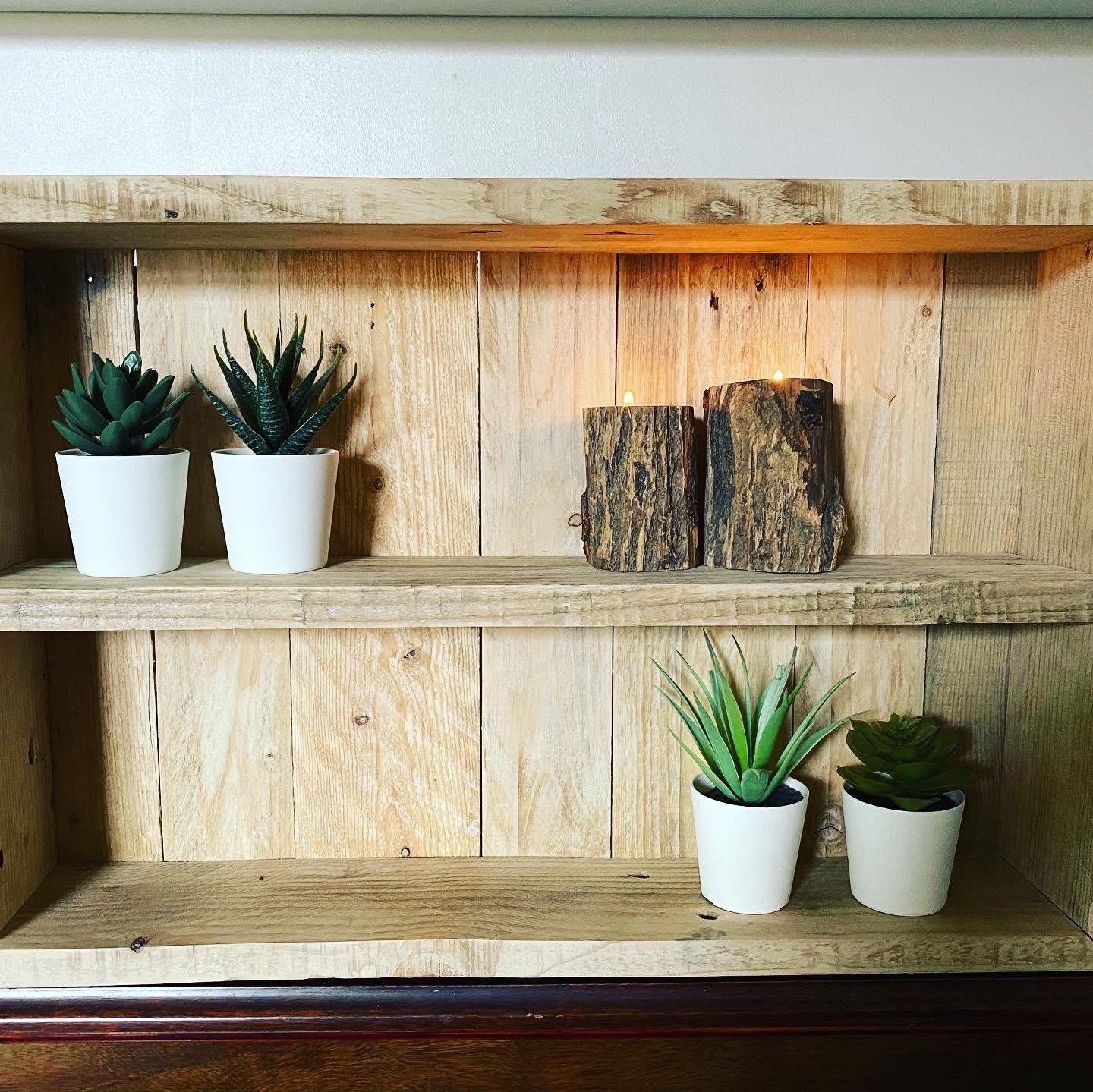 Estante de caja/ unidad de estanterías hecho a mano madera | Etsy