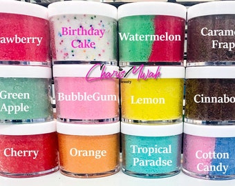 WHOLESALE Exfoliating flavored Lip Scrubs / ALL natural / Vegan / Cruelty Free