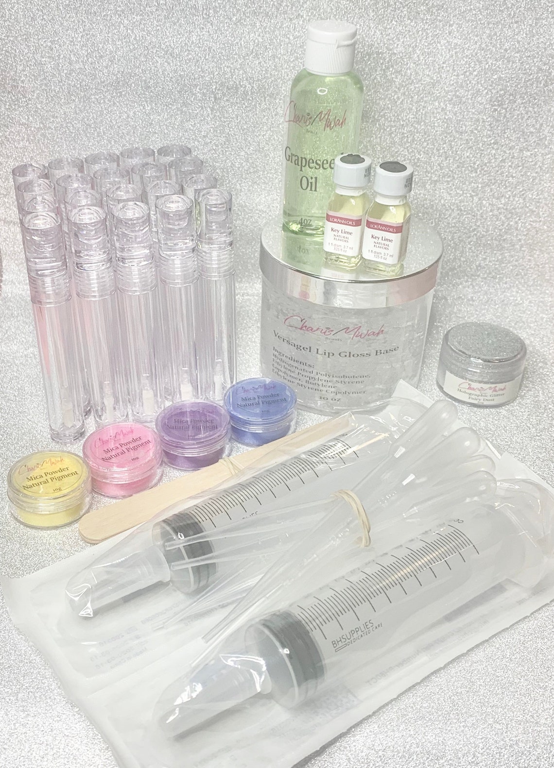 Lip Gloss Starter Kit Customizable Christmas Gift for Girls Etsy