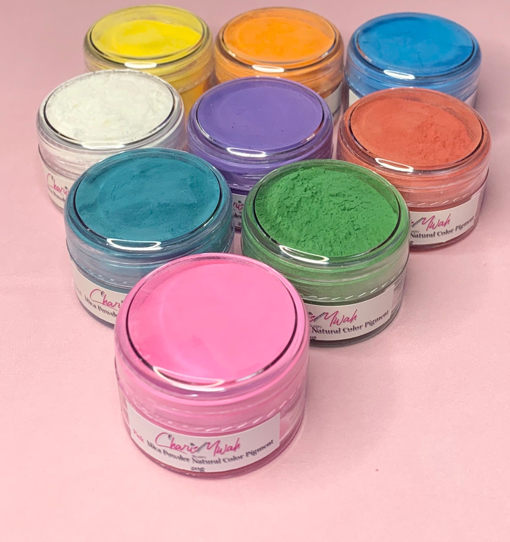 NATURAL COLORANTS SET Rainbow Soap Dye Color Kit Bath Bombs Salts
