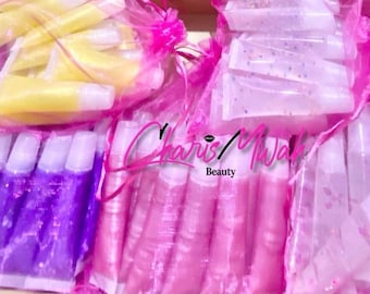 Wholesale Prefilled Lip Gloss Squeeze Tubes with Custom Labels